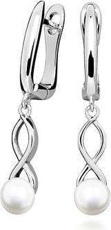 Produktbild JVD - Elegant silver earrings with real pearls SVLE0733SH8P100