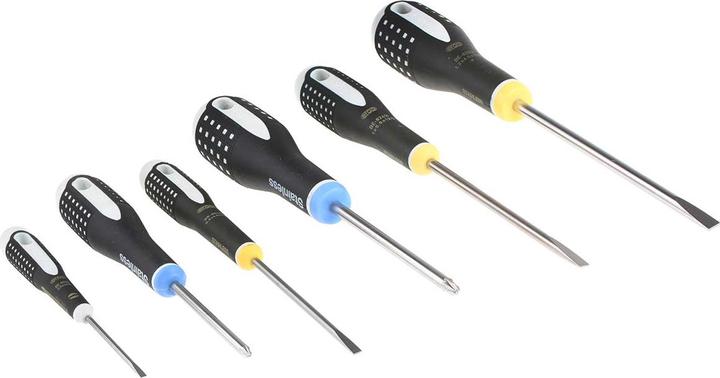 Actual product image Bahco Screw.Dr Ergo Set Inox (Pozidriv cross recess (PZ))