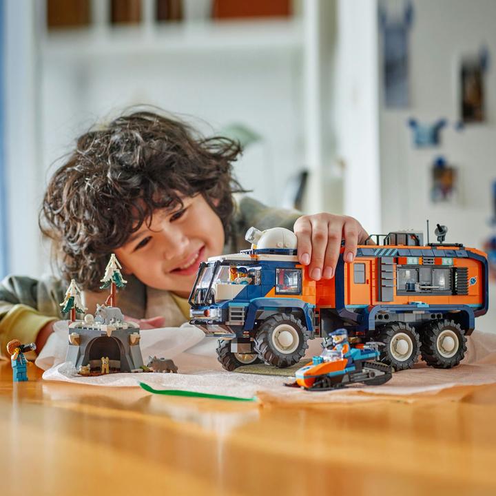 Produktbild LEGO Arktis-Truck mit Labor (60471, LEGO City)