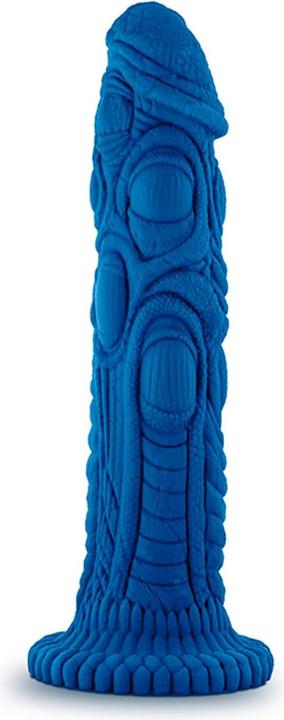 Actual product image Blush The Realm Draken Lock On Dildo Blue