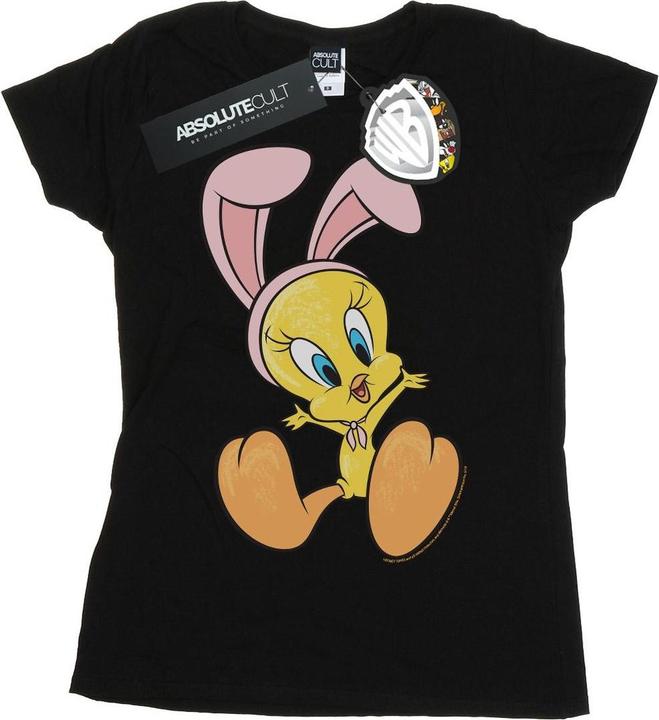Immagine prodotto Looney Tunes Tweety Pie Bunny Ears Maglietta Donna (L)