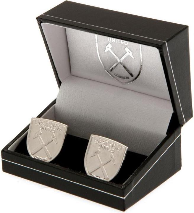 Produktbild West Ham United FC Manschettenknöpfe Wappen (100% Silber)