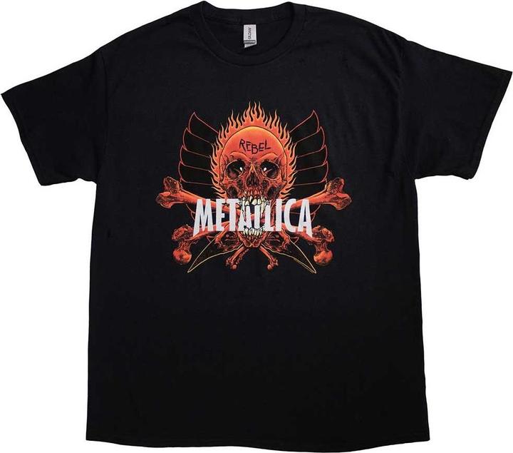 Immagine prodotto Metallica Rebel Maglietta Adulto Unisex (S)