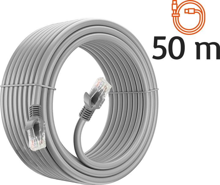 Immagine prodotto LinQ Cavo di rete Ethernet RJ45, CAT6, 50m (CAT6, 50 m)