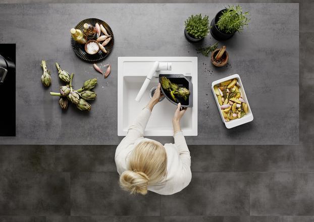 Actual product image Blanco Dalago 5 (Top-mounted sink, 51 cm, 51.50 cm)