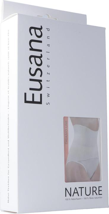Eusana Nierenwärmer anatomisch M ivoire 100% Seide (M)