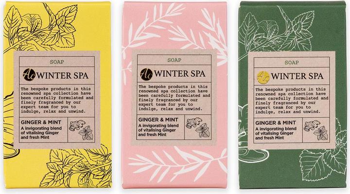 Immagine prodotto Accentra Sapone WINTER SPA in confezione regalo, 30g, fragranza: Zenzero e Menta (Dispositivo)