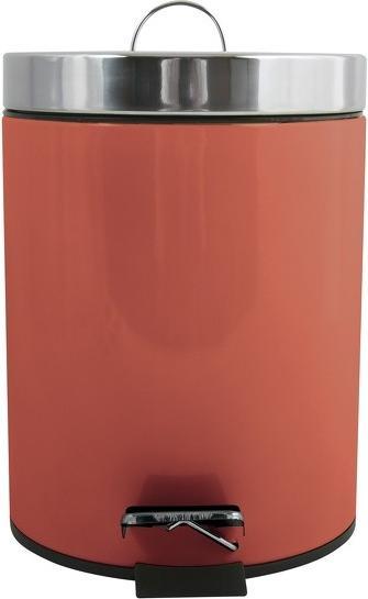 Produktbild MSV Kosmetikeimer Terrakotta Rot Treteimer 3 Liter mit herausnehmbarem Inneneimer (3 l)
