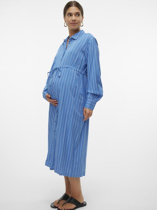 Actual product image Mamalicious MLIMAN Umstandskleid Hemdblusenkleid (L)