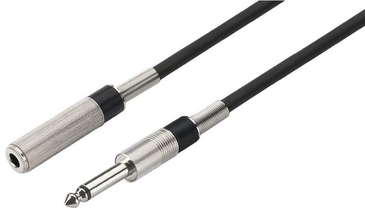 Produktbild Monacor Klinken-Verlängerungskabel (6 m, 6.3mm Klinke (Jack))