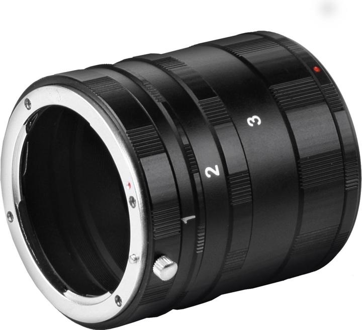 Actual product image Walimex Extension ring set macro for Nikon F