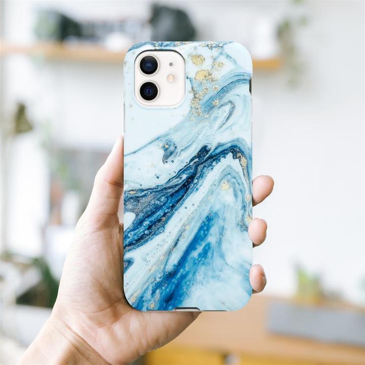 Produktbild Cadorabo IMD TPU Bunter Marmor Cover (Apple iPhone 12 Pro Max)