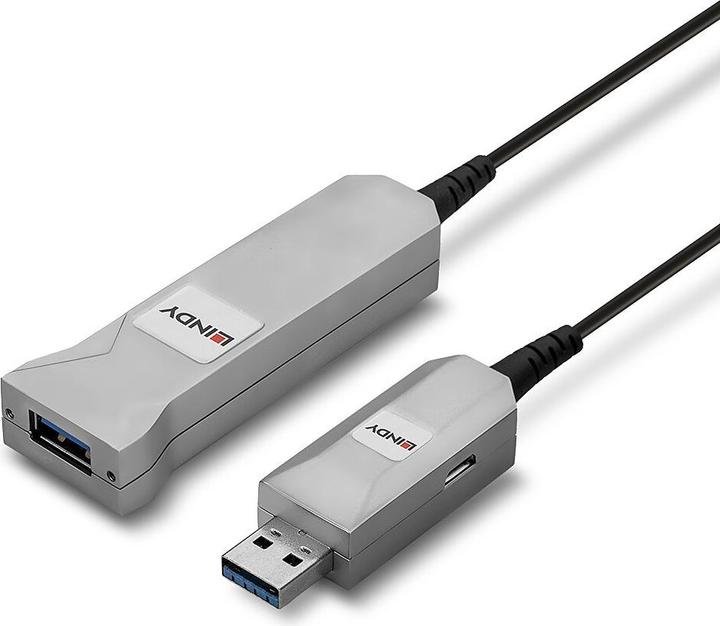 Image du produit Lindy Câble hybride USB 3.0, 50m (50 m, USB 3.0)