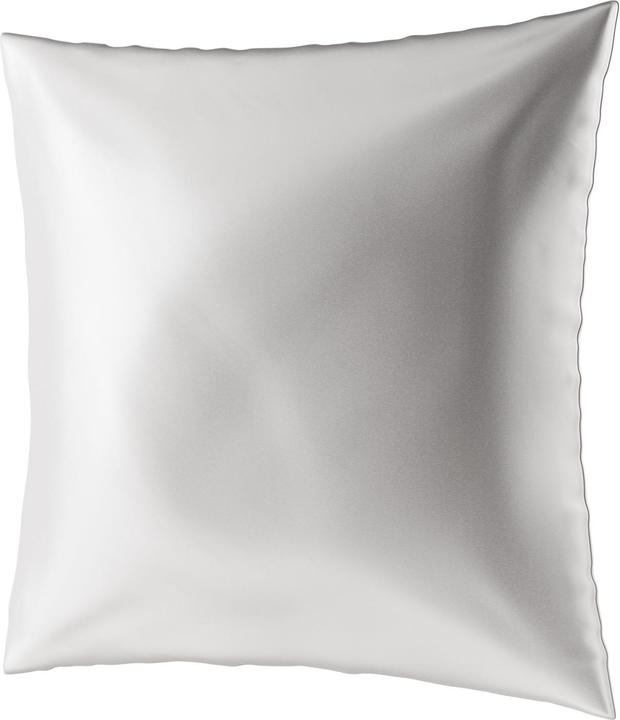 Ailoria BEAUTY SLEEP Silk Zipper Pillowcase (65x65) (white) (Kopfkissenbezug, 65 x 65 cm)