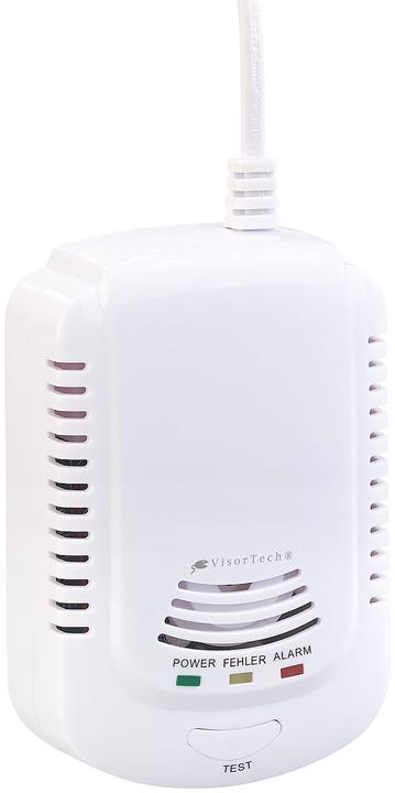 Produktbild VisorTech Multi-Gasmelder für haushaltsübliche Gase