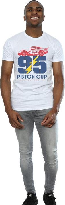 Actual product image Disney Mens Cars Piston Cup 95 T-Shirt (XL)