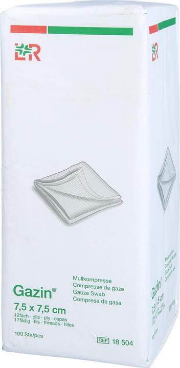 Immagine prodotto Gazin Mullkompressen 7.5x7.5cm 12-fach unsteril