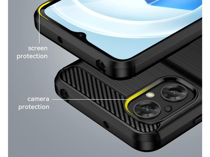 Image du produit Screenguard Xiaomi Poco M5 Housse Carbon Brushed Soft TPU (Xiaomi Poco M5)