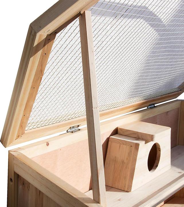 Image du produit Wiltec XXL cage pour rongeur 1150x600x580mm en bois cage pour hamster cage pour souris