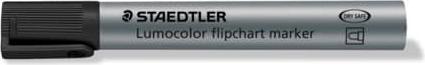 Productafbeelding Staedtler Flipchart marker met ronde punt, zwart (Grijs, Zwart, 2 mm, 10 x)