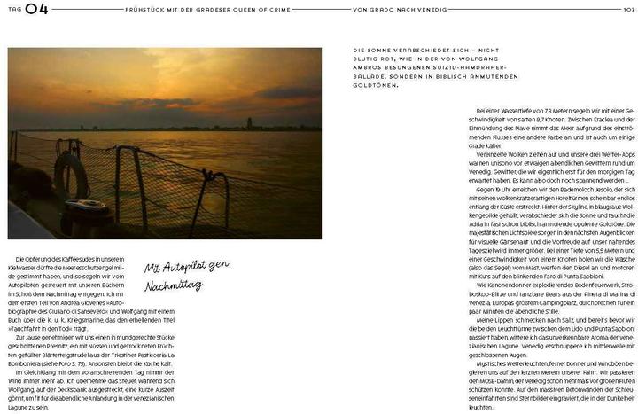 Produktbild Mit dem Wind von Triest nach Venedig (Deutsch, Wolfgang Salomon, 2024)