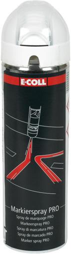 Actual product image E-coll Marking spray (White, Fluorescent, 0.50 l)