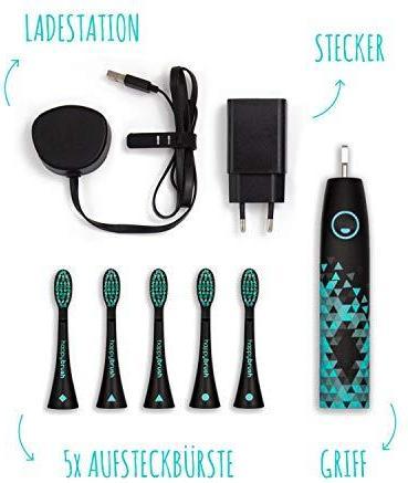 Actual product image happybrush Electric sonic toothbrush (Sonic toothbrush)