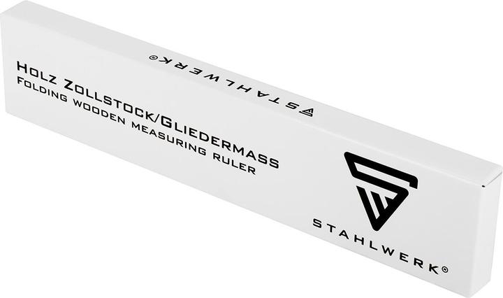 Actual product image Stahlwerk Folding rule set of 3 3 metre precision wooden folding rule, metre rule (Metric)