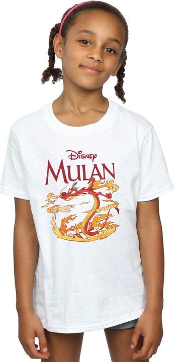 Produktbild Disney Mulan Mushu Dragon Fire TShirt Mädchen (140, 146)