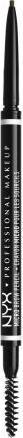 Actual product image NYX Professional Make-Up Micro Brow Pencil (Espresso)
