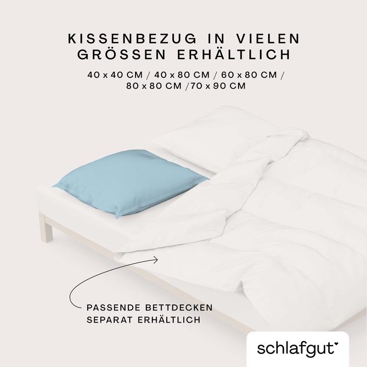 Actual product image schlafgut Woven Satin (Duvet cover, 40 x 80 cm)