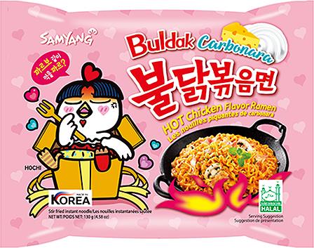 Actual product image Samyang Buldak Buldak Hot Chicken Ramyeon (130 g)