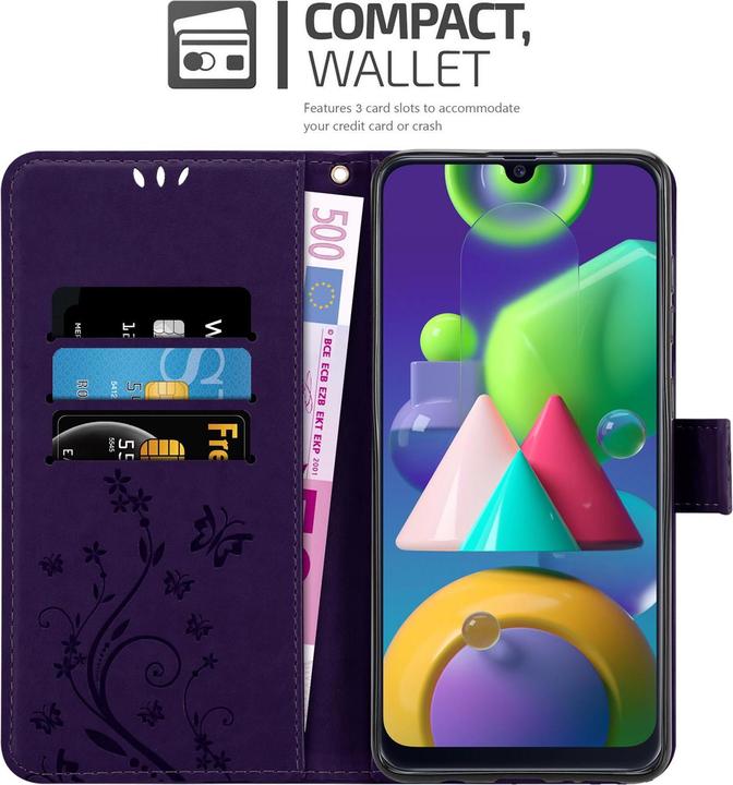 Immagine prodotto Cadorabo Copertina del libro di fiori (Samsung Galaxy M31)