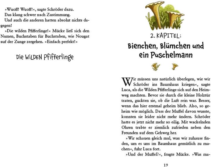 Produktbild Die wilden Pfifferlinge – Dann retten wir eben die Welt! (Deutsch, Judith Allert, Caroline Opheys, 2023)