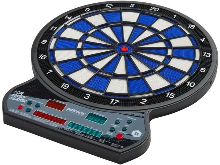 Actual product image Unicorn Elektronische LED Dartscheibe inkl. 6 Pfeile
