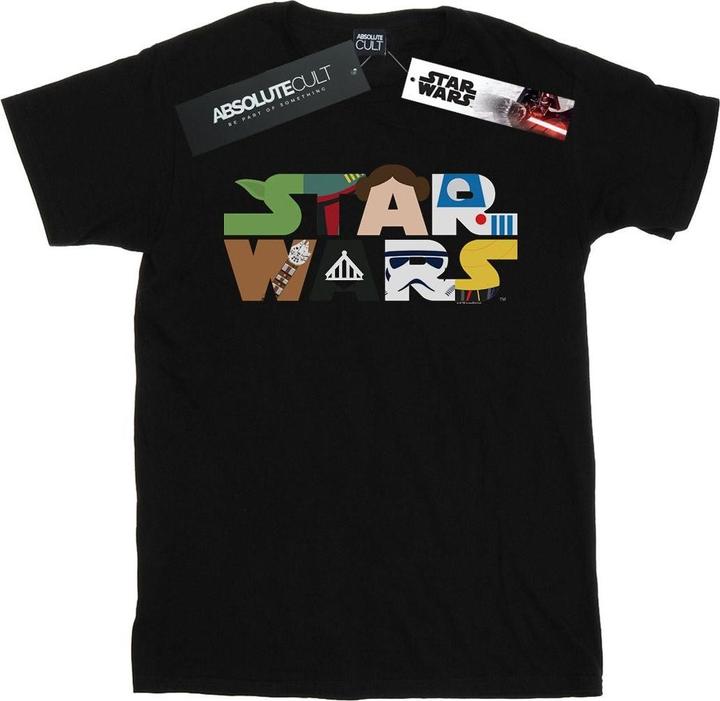 Produktbild Star Wars Character Logo TShirt (XXL)