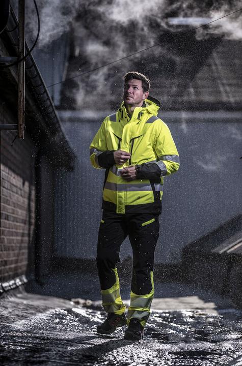 Image du produit Projob Parka imperméable et coupe-vent 3-en-1 EN ISO 20471 classe 3/2 (3XL)