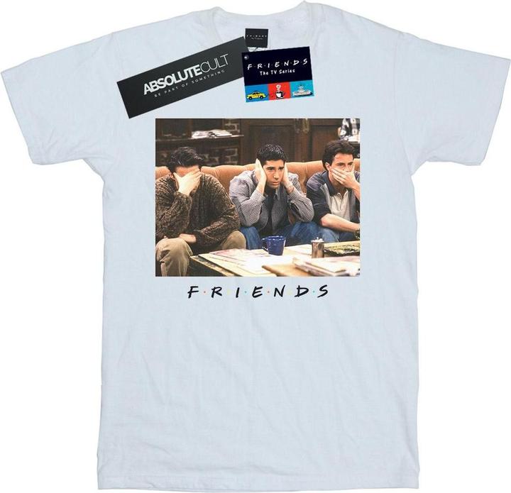 Actual product image Friends Womens/Ladies Three Wise Guys Cotton Boyfriend T-Shirt (L)