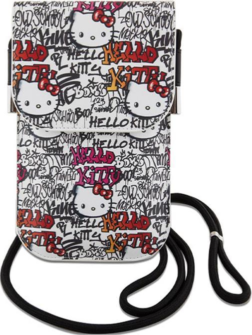 Produktbild Hello Kitty Torebka HKOWBHDGPTE beżowy/beige Leather Tags Graffiti Cord