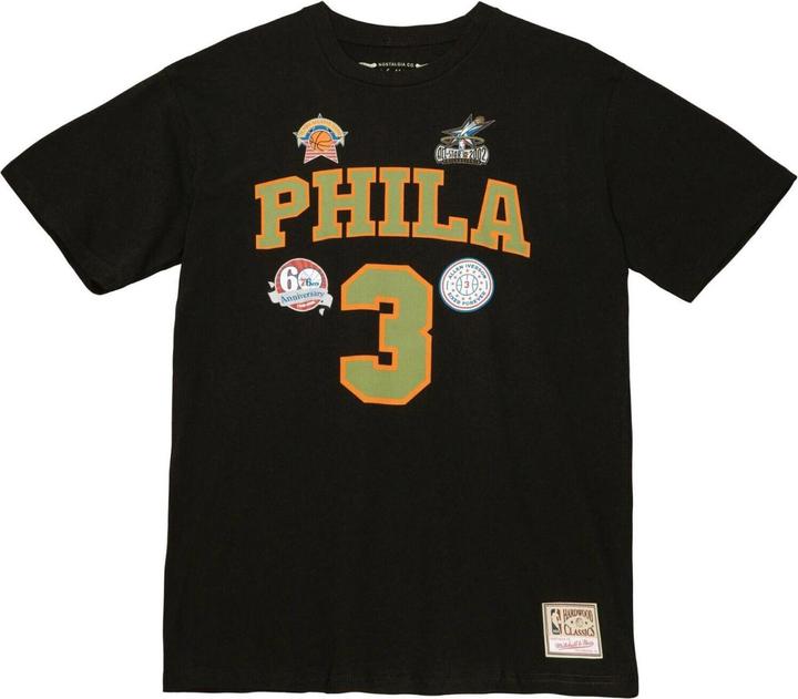 Actual product image Mitchell & Ness M&N Shirt - FLIGHT Philadelphia 76ers Allen Iverson - S (S)