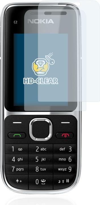 Actual product image BROTECT Screen Protector Clear (2 Piece, Nokia X2-01)