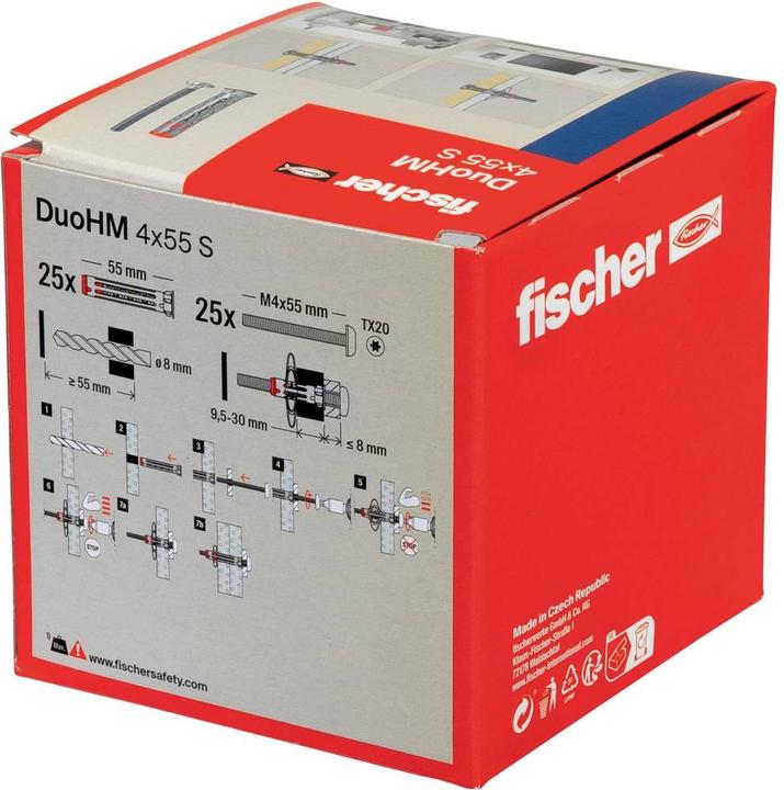 Actual product image Fischer DuoHM 4x55 S TX (25 pcs.)