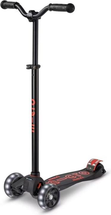 Immagine prodotto Micro Kickboard per bambini Maxi Deluxe Pro LED (nero rosso)