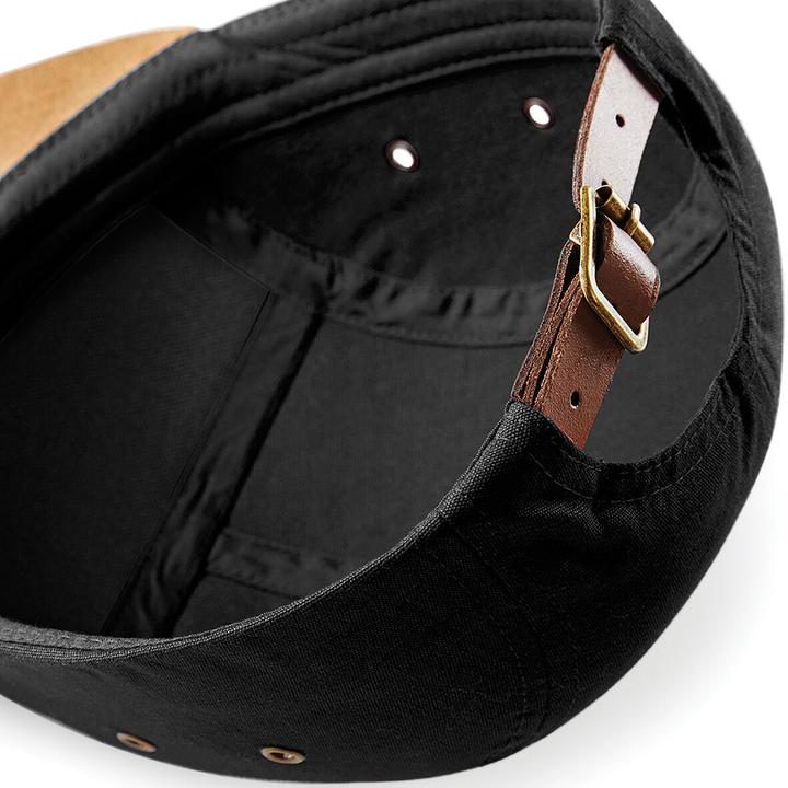 Produktbild Beechfield Baseballkappe Mit Kunstwildlederschirm (One Size)