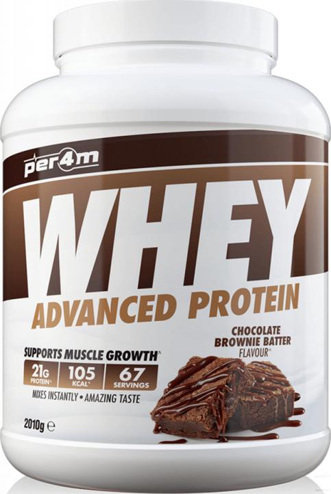 Image du produit Per4m Protéine Whey avancée (Batteur de brownies au chocolat, 1 pcs, 2010 g)