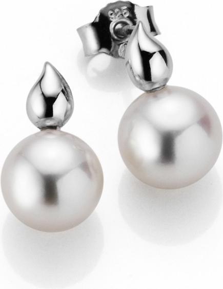 Adriana la mia Perla Ohrstecker (Silber)