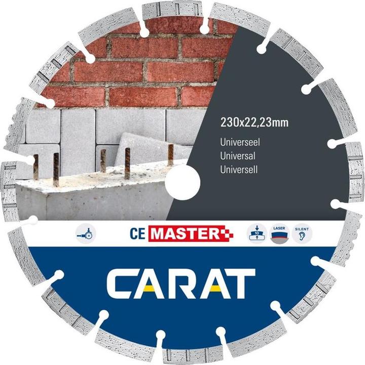 Productafbeelding Carat Diamantzaag Universeel Ã˜230x22.23mm, CE Master
