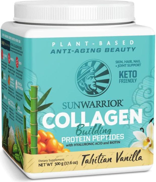 Immagine prodotto Sunwarrior Peptidi proteici per la costruzione del collagene Tahitian Vanilla (1 Pezzo/i, Polvere, 500 g)