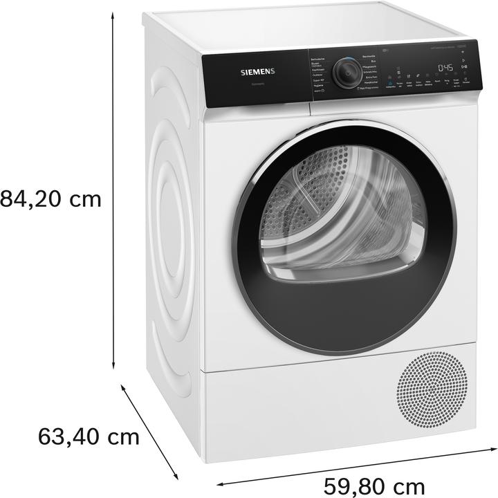 Actual product image Siemens WQ45H2BECO (9 kg, Right)