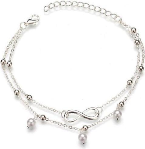 Produktbild MU Style Taylor Series Fusskette (Perle)